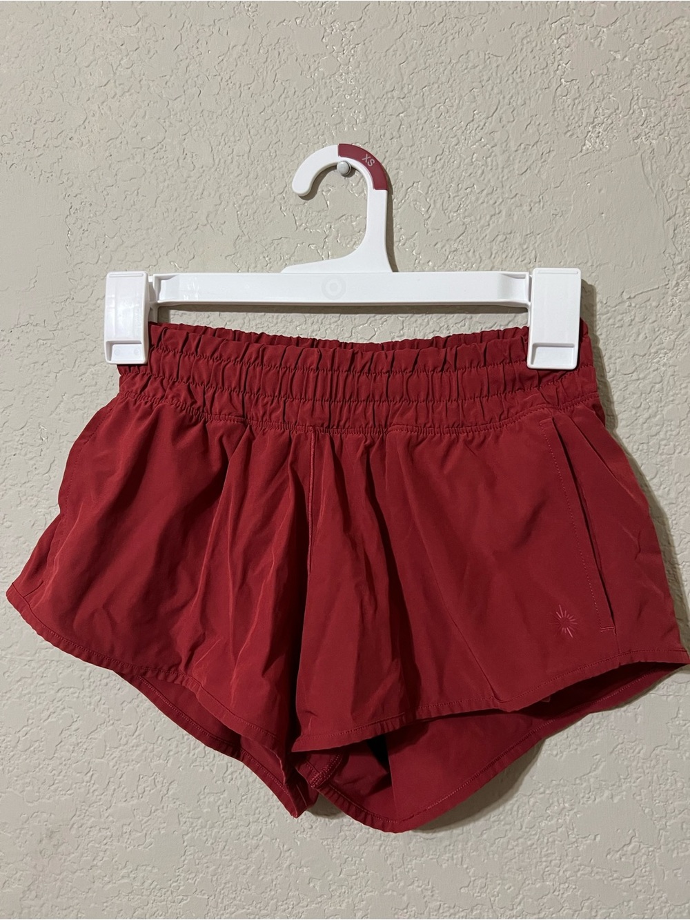 Athleta Women's Red Athletic Running Shorts